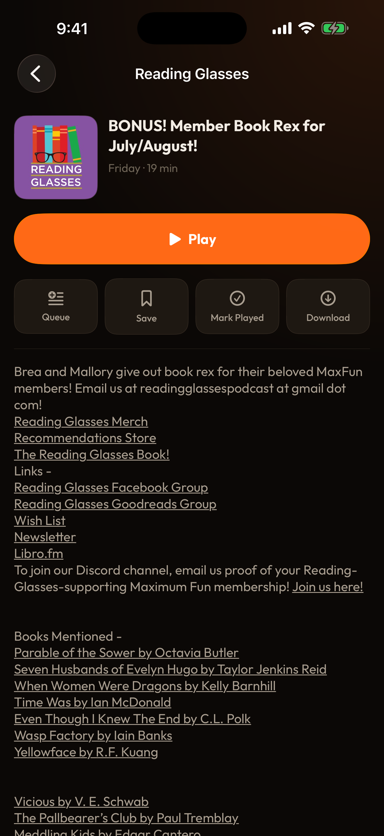 Invader screenshot — Episode & show notes